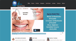 Desktop Screenshot of agaramdental.com